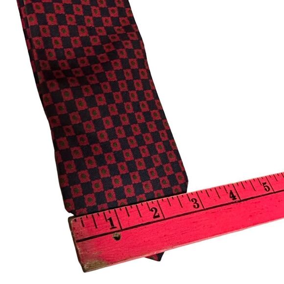 Pair of Vintage English made Silk Neck Ties - Picture 8 of 8